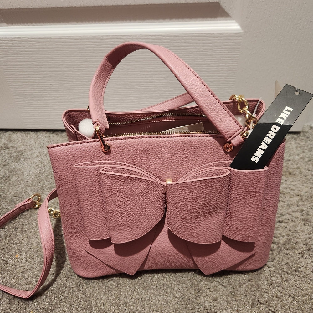 Pink Bow Handbag